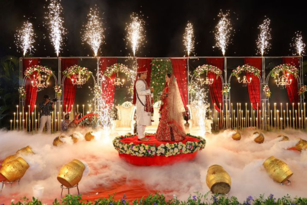 Fog and Cold pyro Special Entry _Akshara Event 