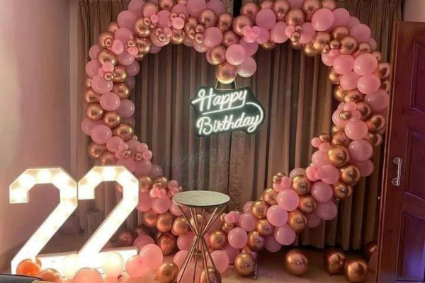 Anniversary Event Dackdrop Decoration 