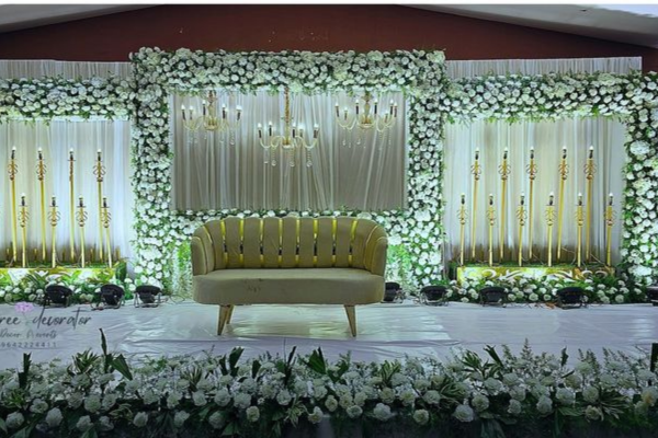 Royal bliss weddiing decoration stage setup -akshara event 