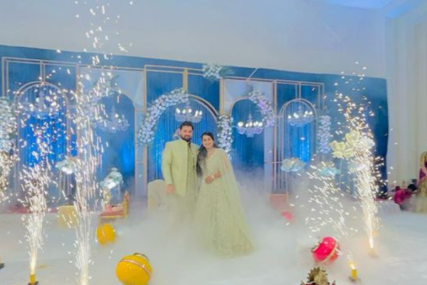 Fog and Cold pyro Special Entry _Akshara Event 