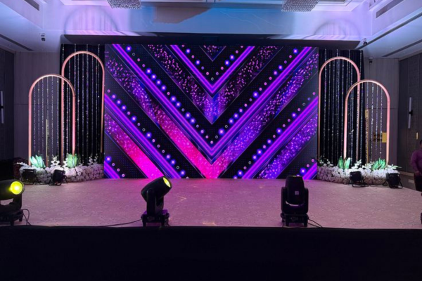 Sangeet setup decoration in pune by Akshara Event 