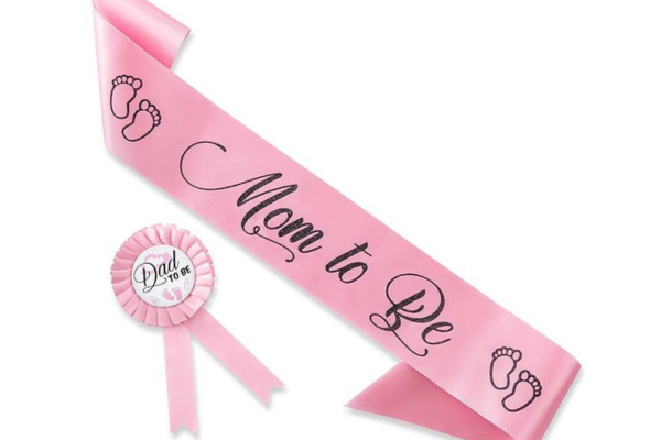 Secial mom tag Ribbon In BabyShower Event