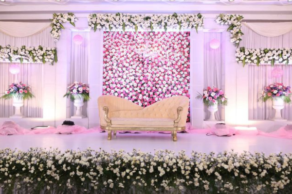  Luxury Indian wedding décor setup by Akshara Events.