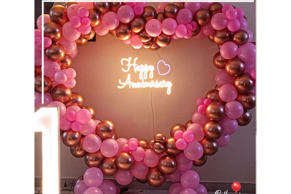Anniversary Event Dackdrop Decoration 