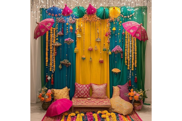 Mehndi decoration 