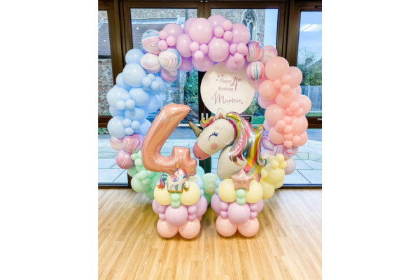 Rainbow Magic Unicorn Theme Decorations By Akshara Event 