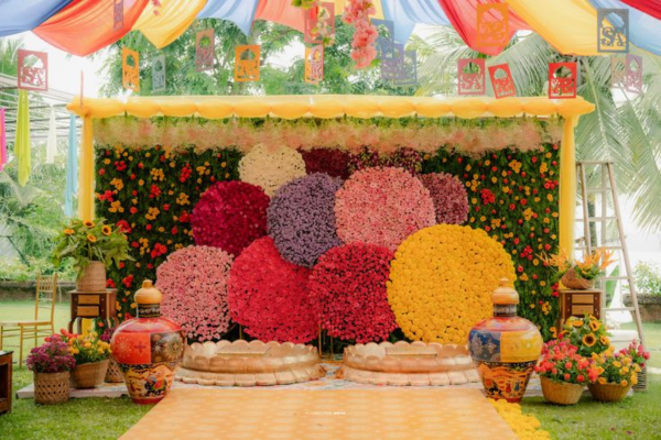 haldi decoration 